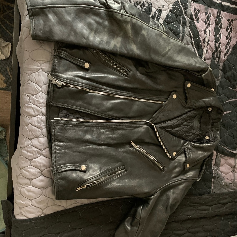 Harley Davidson Vintage 90’s Leather Jacket